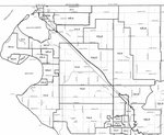 The 2022 precinct map for the Blaine, Birch Bay and Custer area.